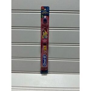 Oral B Stages 3 Disney Princess Pink Toothbrush Ariel Cinderella Belle Youth Chi